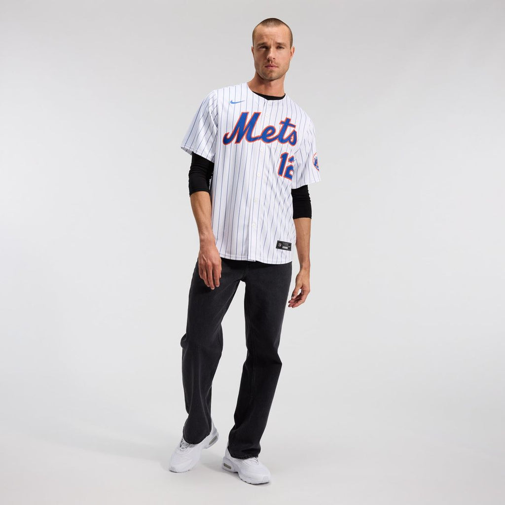 Men's New York Mets Francisco Lindor Gray Road Limited MLB Baseball Jersey - view 14