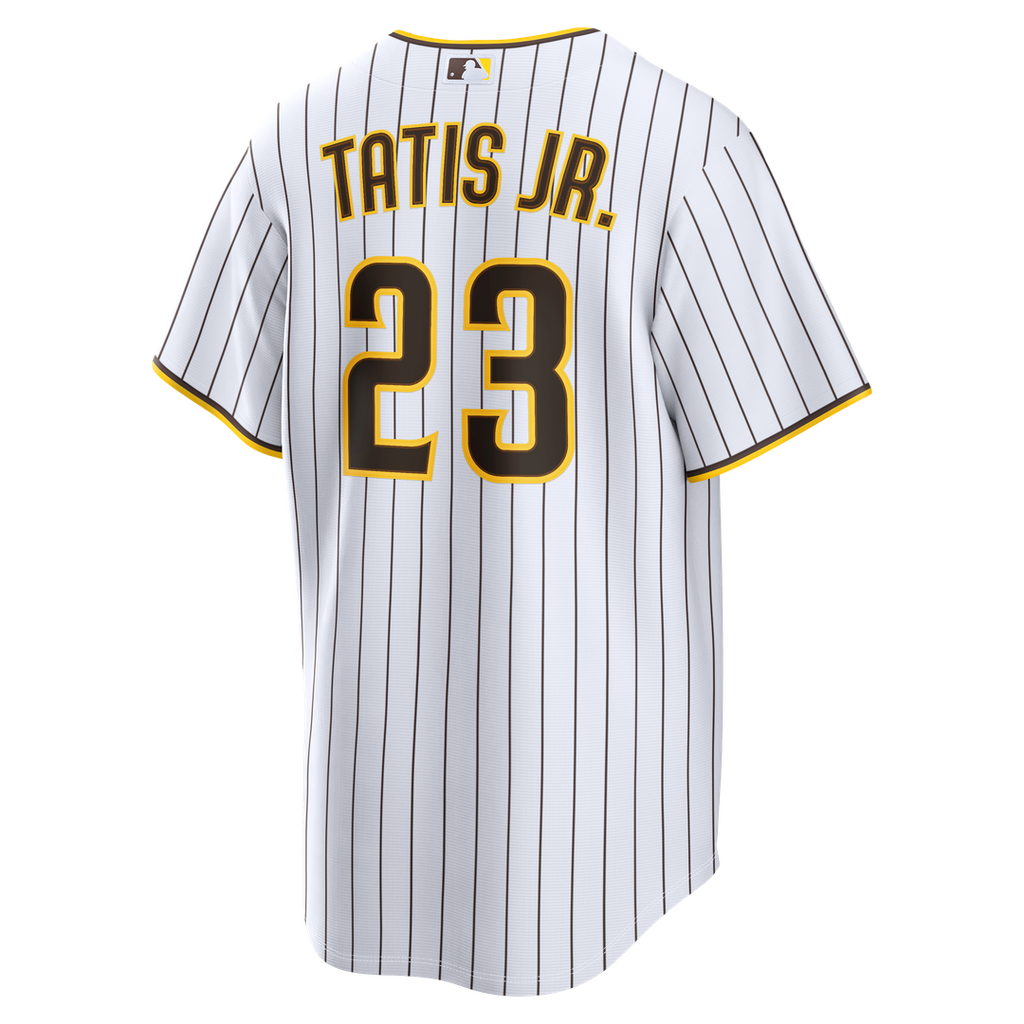 Men's San Diego Padres Fernando Tatis Jr. White Home Replica MLB Baseball Jersey - view 3
