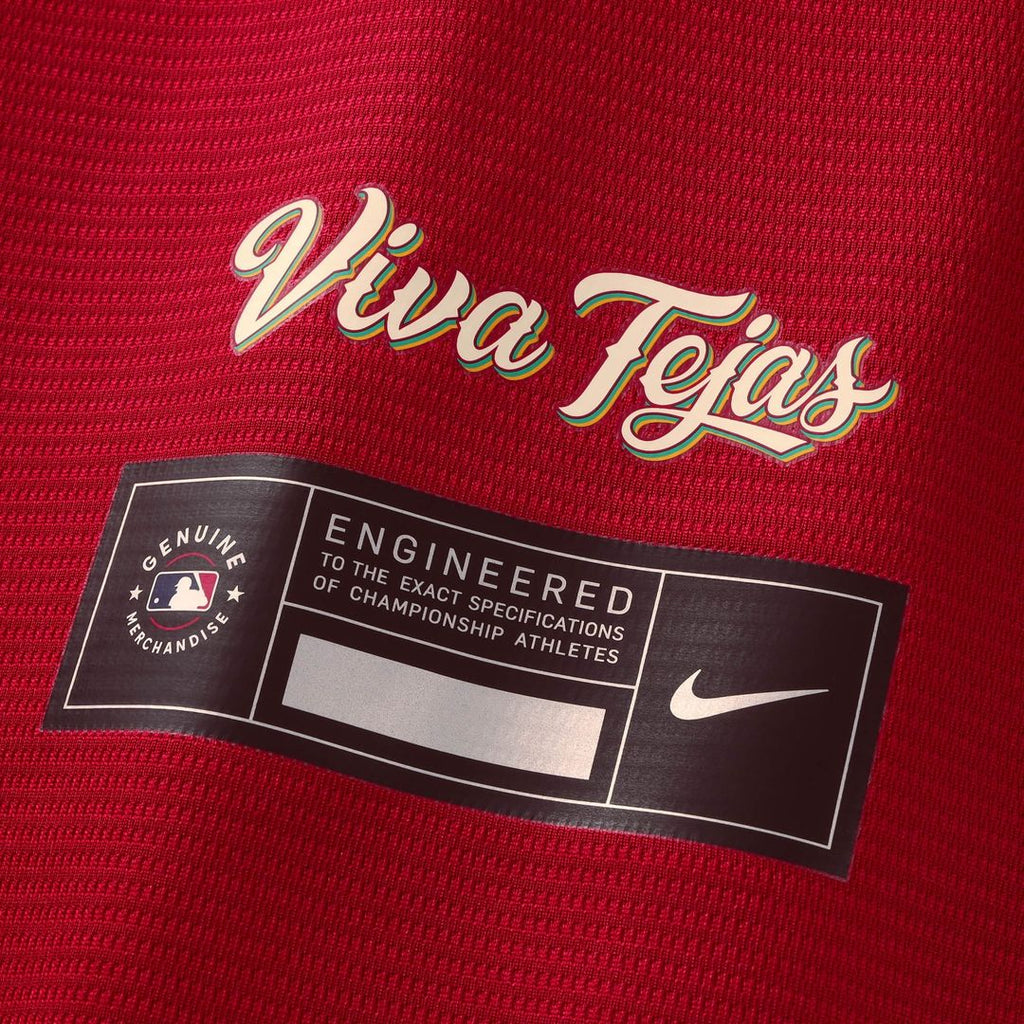 Men's Texas Rangers Nathan Eovaldi Red 2026 City Connect Stadium MLB Baseball Jersey - view 5