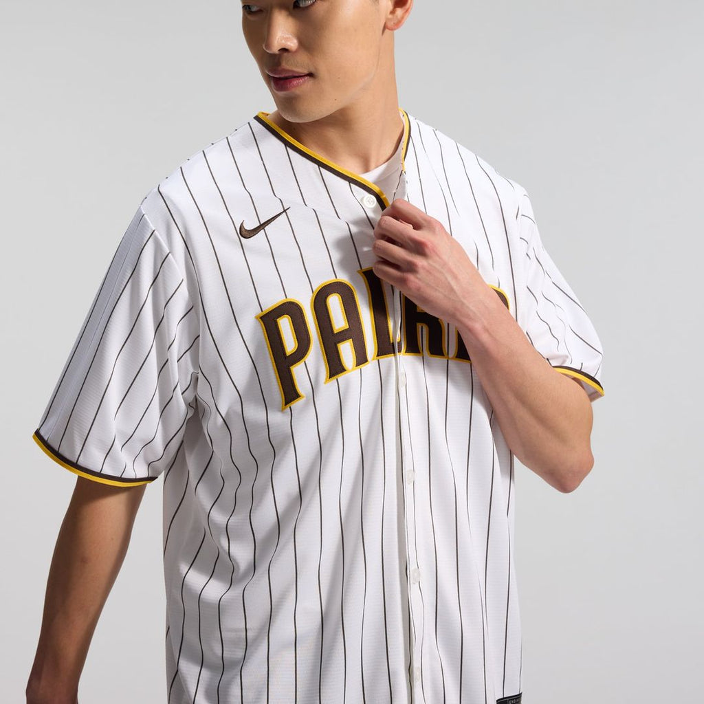 Men's San Diego Padres White Home Replica MLB Baseball Jersey - view 10