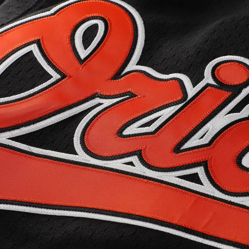 Men's Baltimore Orioles Cal Ripken Jr. Black Batting Practice MLB Baseball Jersey - view 4