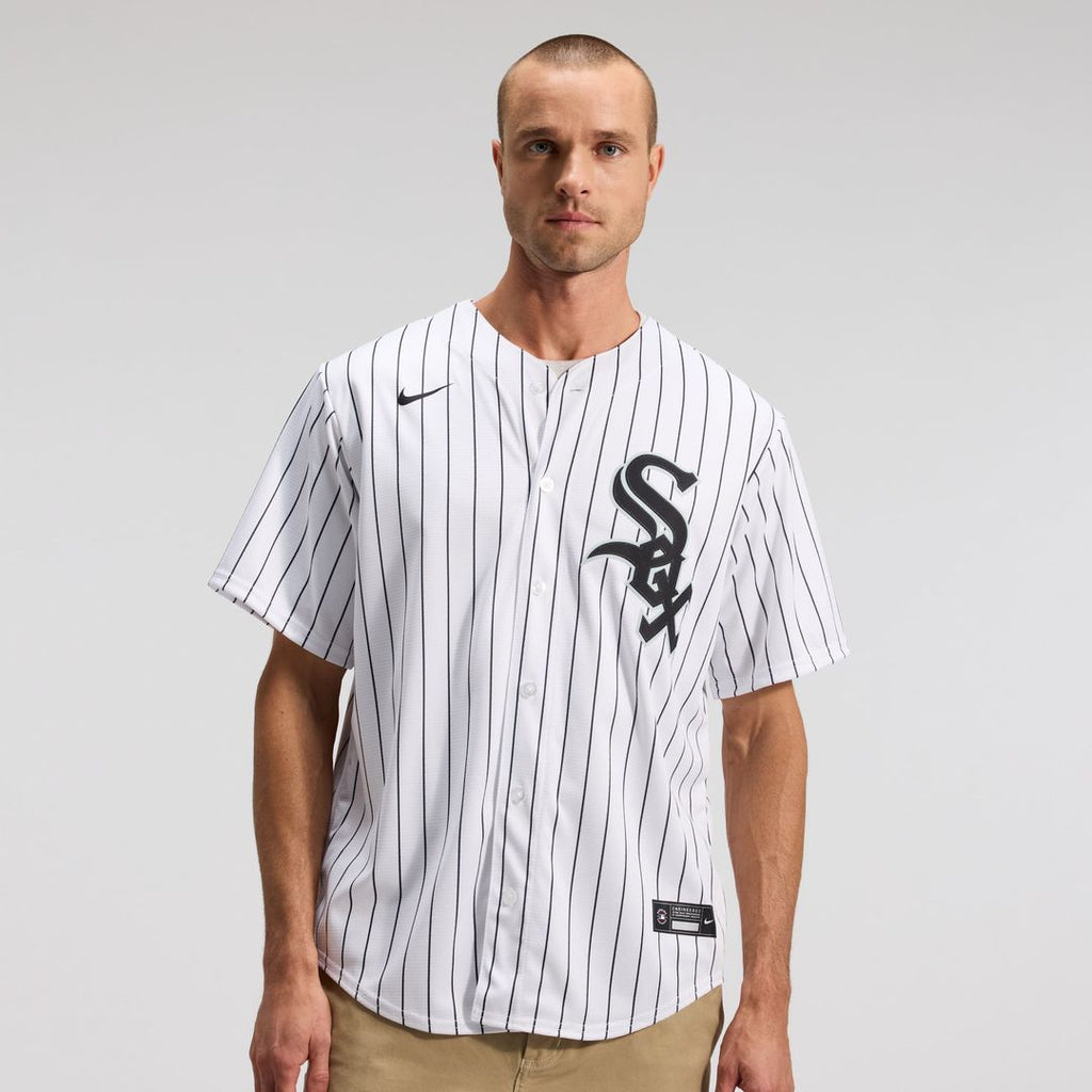Men's Chicago White Sox White Home Replica MLB Baseball Jersey - view 1