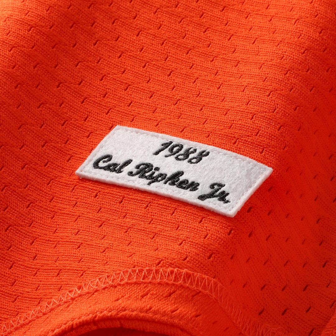 Men's Baltimore Orioles Cal Ripken Jr. White Batting Practice MLB Baseball Jersey - view 20
