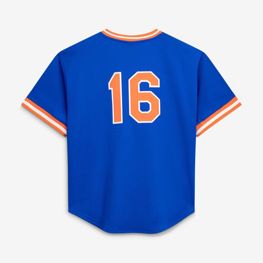 Men's New York Mets Dwight Gooden Royal Batting Practice MLB Baseball Jersey - view 3