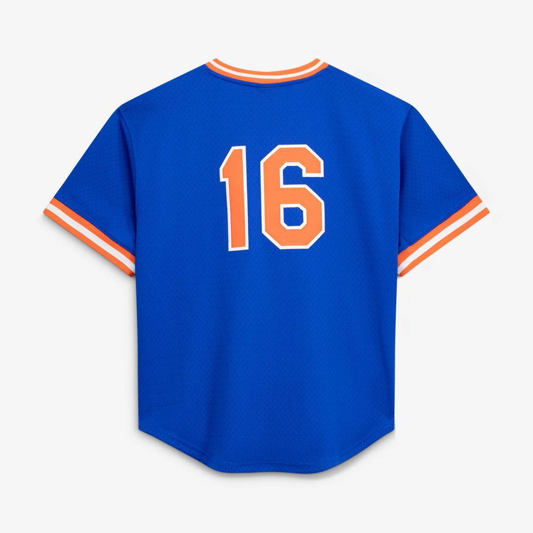Men's New York Mets Dwight Gooden Royal Batting Practice MLB Baseball Jersey - view 3