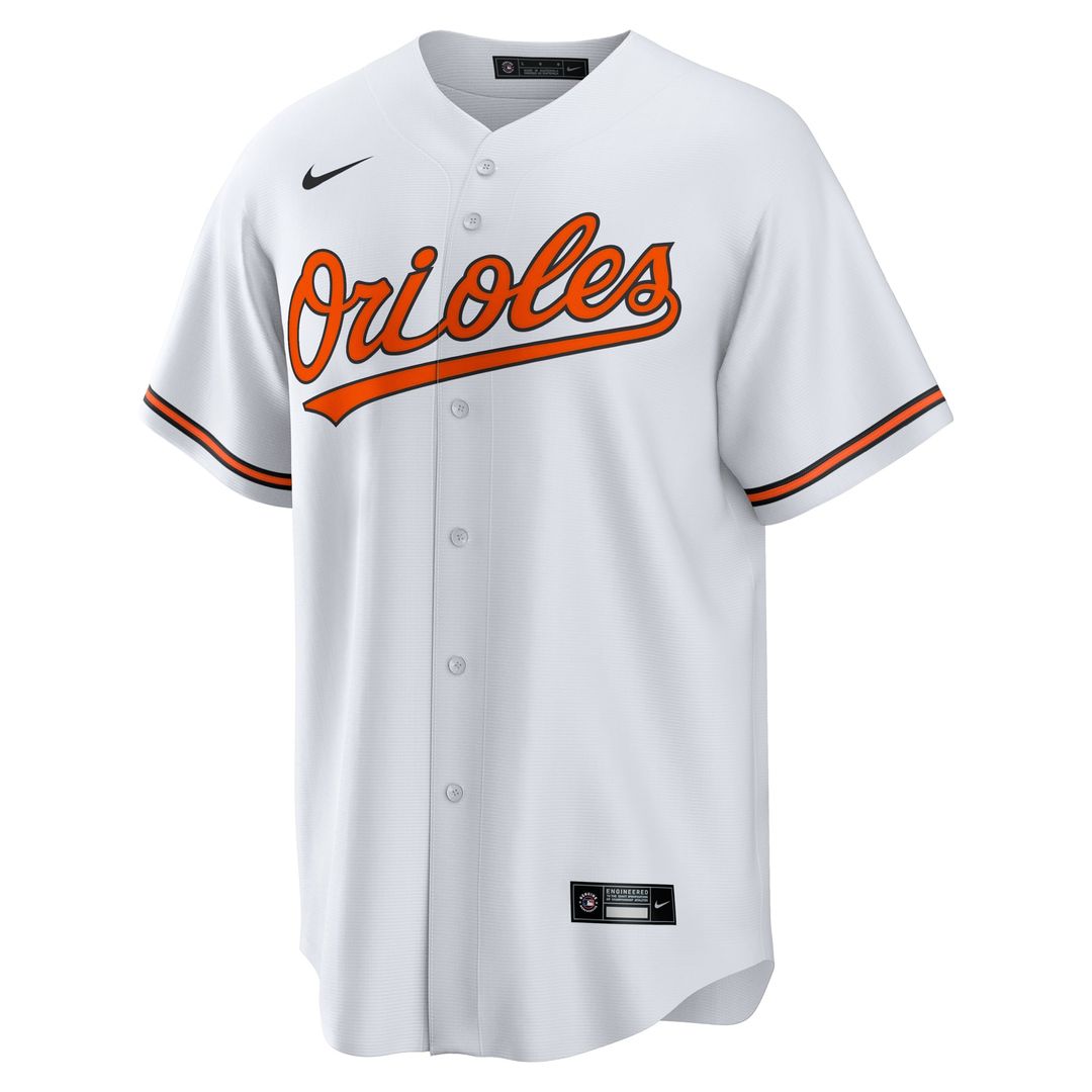 Men's Baltimore Orioles Jordan Westburg White Home Replica MLB Baseball Jersey - view 2