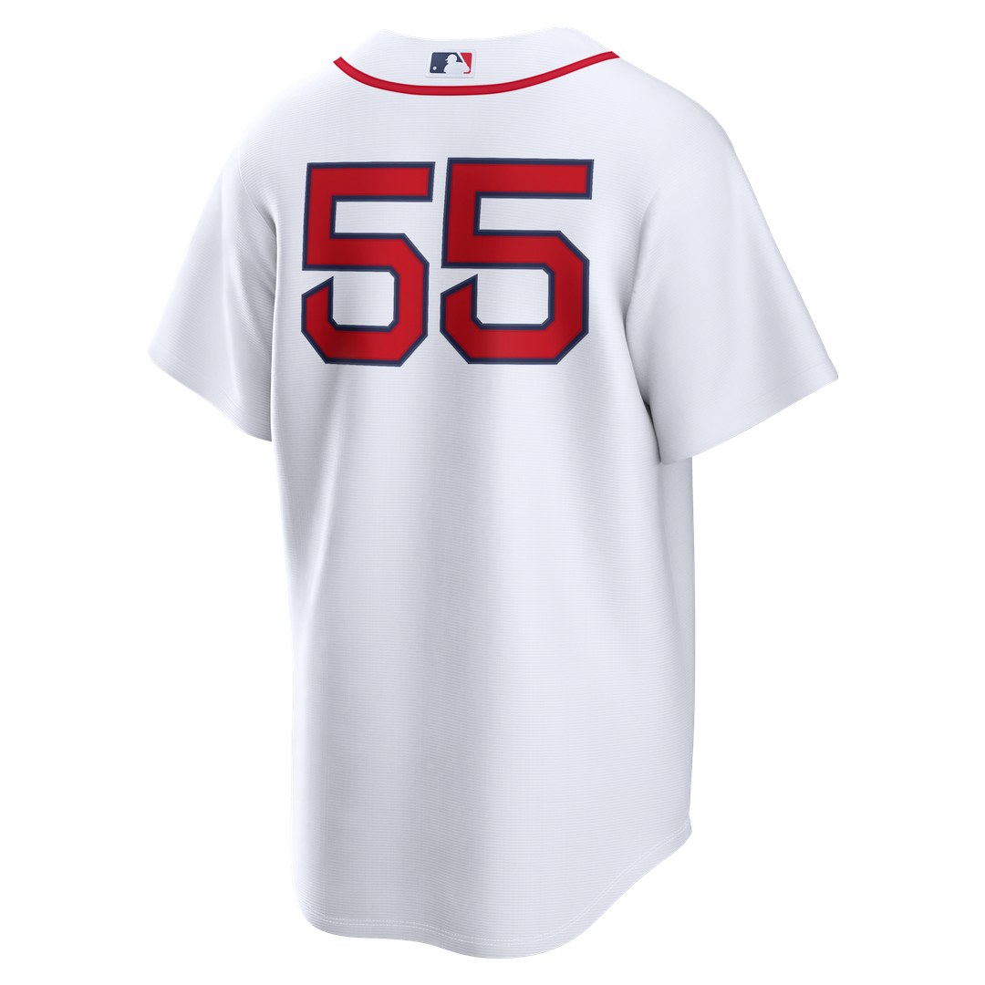 Men's Boston Red Sox Ranger Suárez White Home Replica MLB Baseball Jersey - view 3