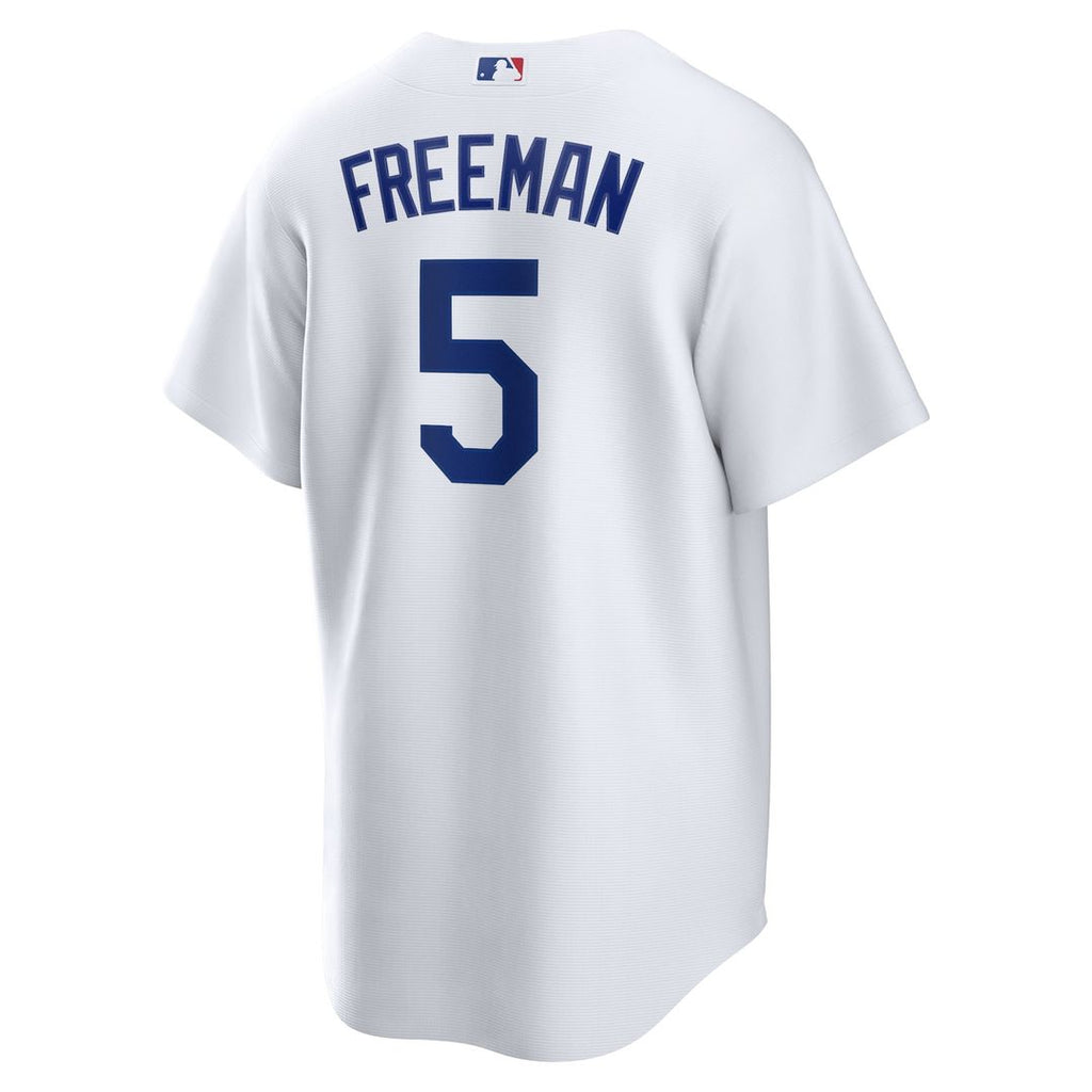Men's Los Angeles Dodgers Freddie Freeman White Replica MLB Baseball Jersey - view 3