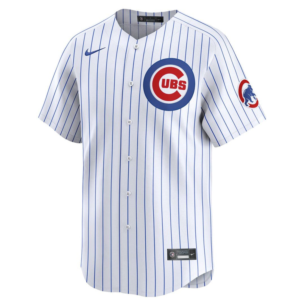 Men's Chicago Cubs Dansby Swanson White Home Limited MLB Baseball Jersey - view 7