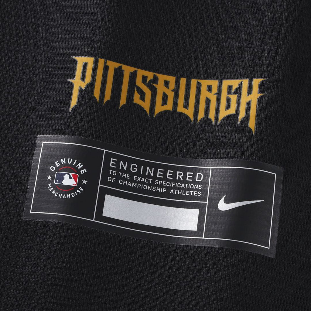 Men's Pittsburgh Pirates Paul Skenes Black 2026 City Connect Stadium MLB Baseball Jersey - view 7