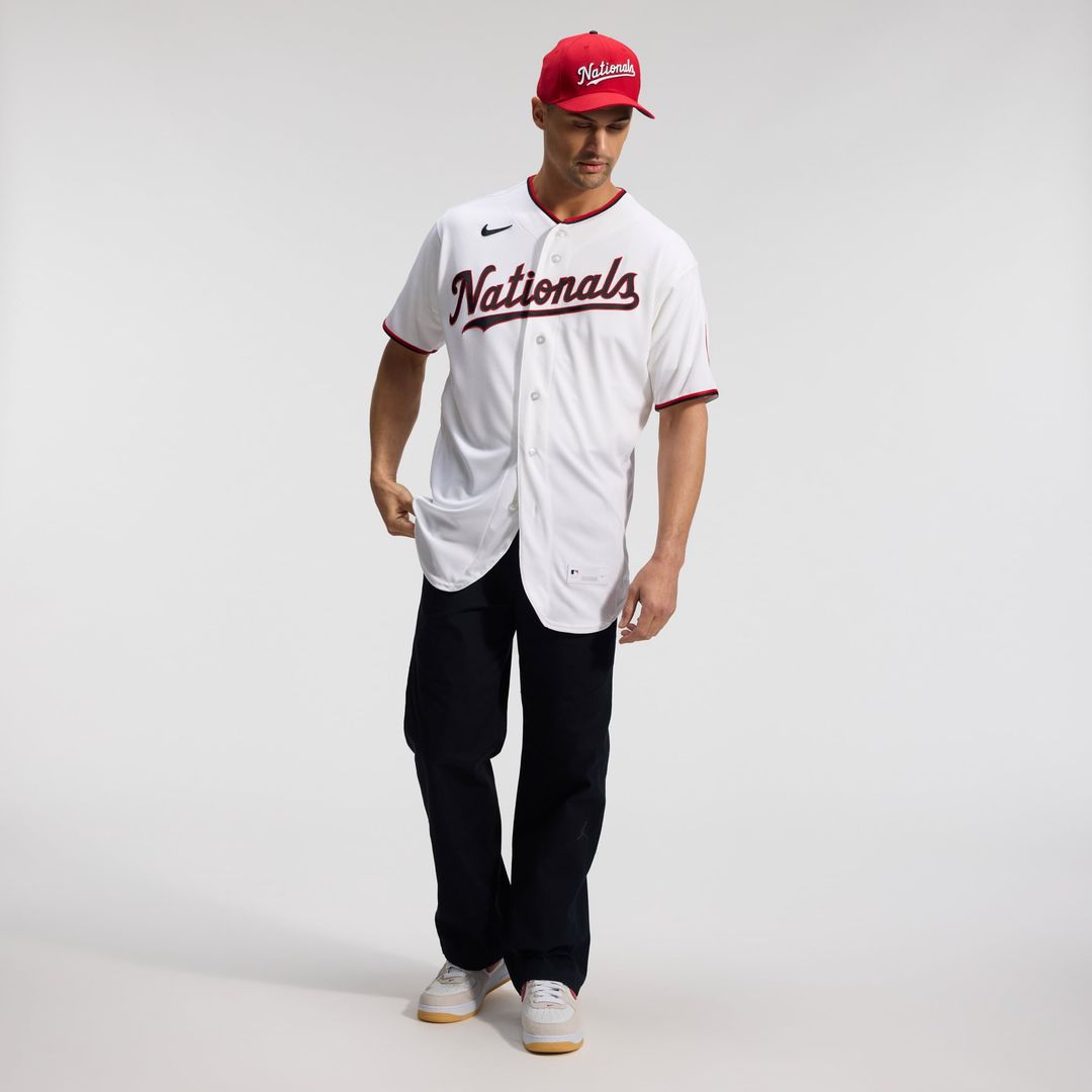 Men's Washington Nationals Navy Alternate MLB Baseball Jersey - view 13