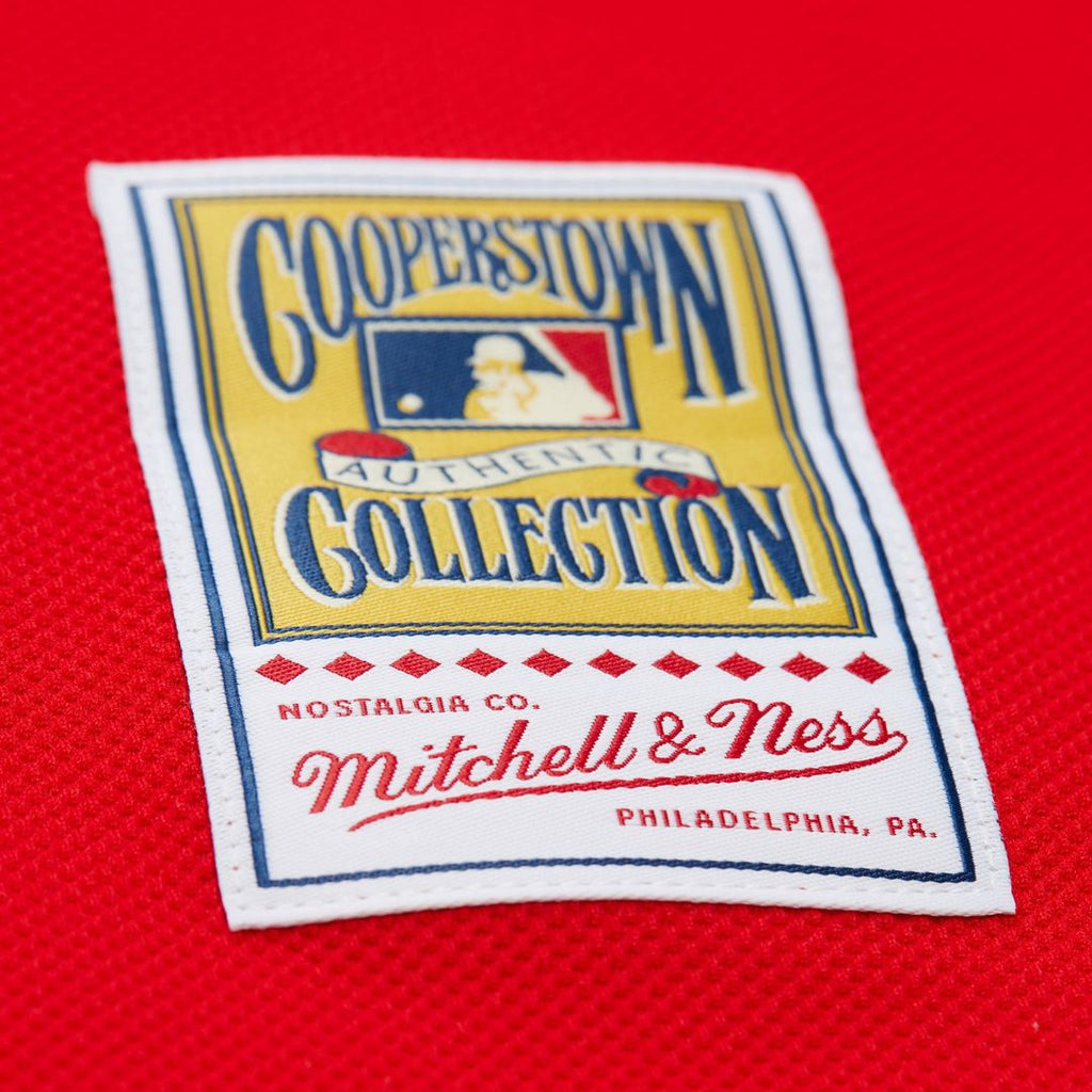 Men's Philadelphia Phillies Ryan Howard Red Big & Tall Cooperstown Mesh Batting Practice MLB Baseball Jersey - view 8