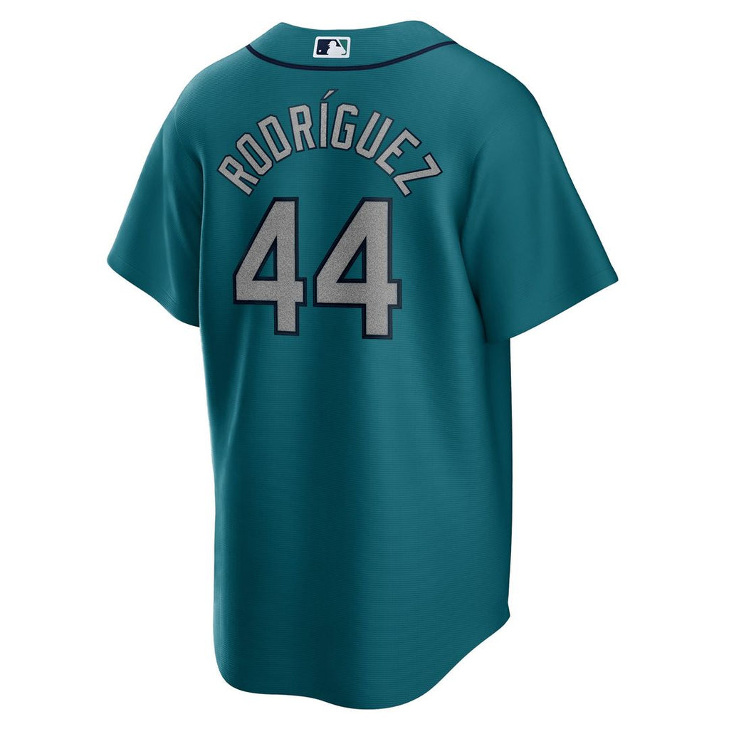 Men's Seattle Mariners Julio Rodríguez Teal Replica MLB Baseball Jersey - view 3