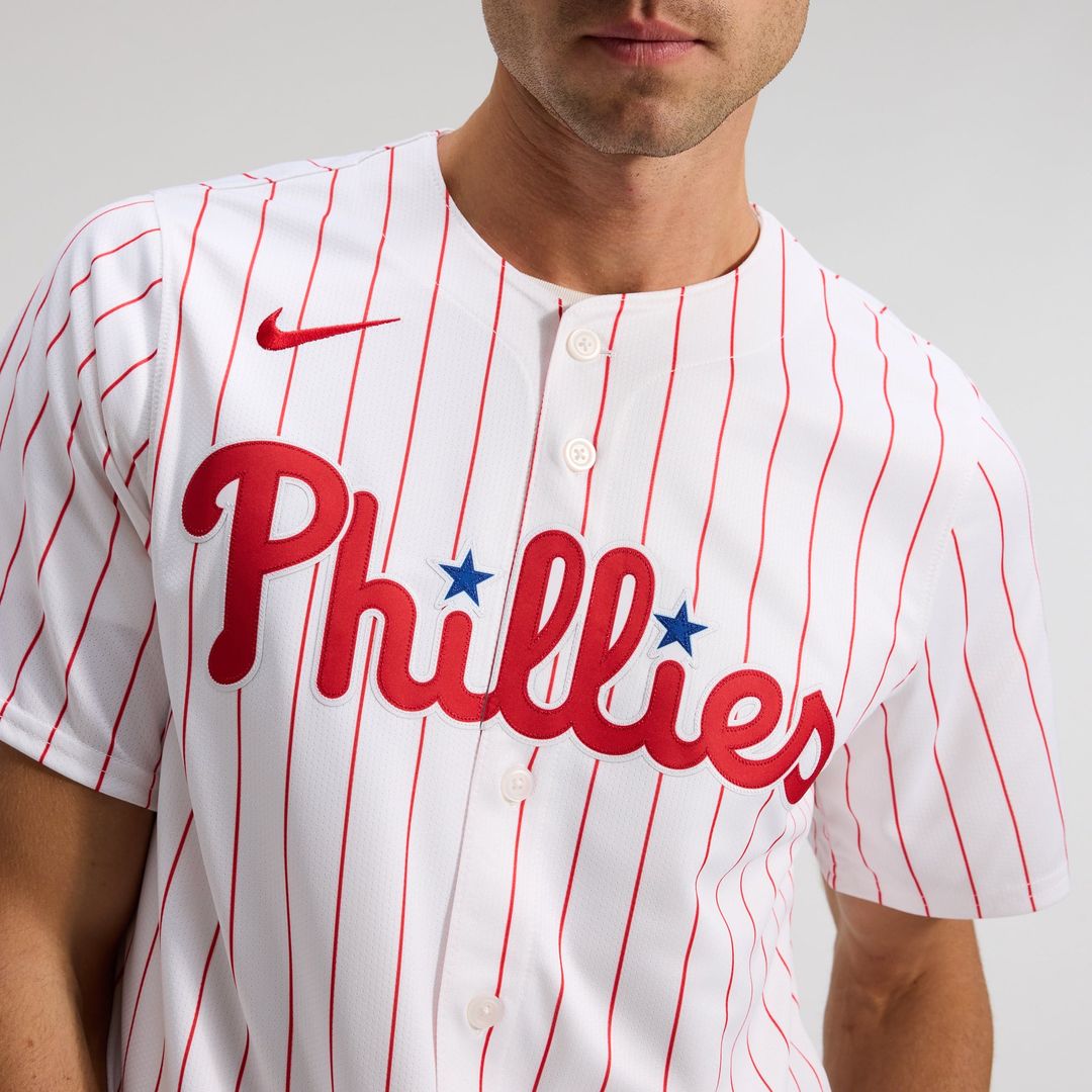 Men's Philadelphia Phillies White Home Limited MLB Baseball Jersey - view 21