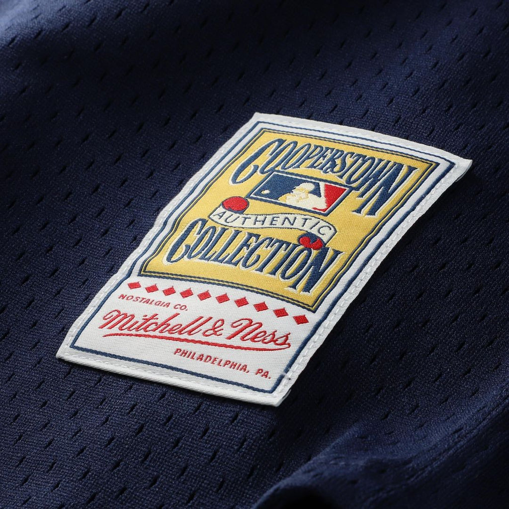 Men's Chicago White Sox Carlton Fisk Navy Batting Practice MLB Baseball Jersey - view 8