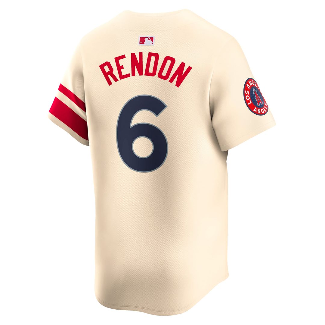 Men's Los Angeles Angels Anthony Rendon Cream City Connect Limited MLB Baseball Jersey - view 3