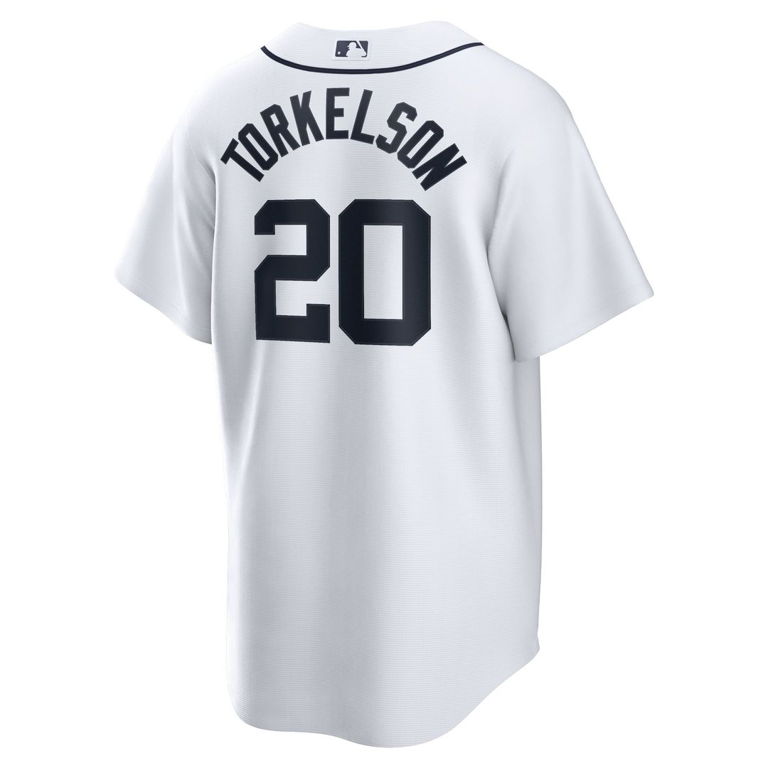 Men's Detroit Tigers Spencer Torkelson White Home Replica MLB Baseball Jersey - view 3