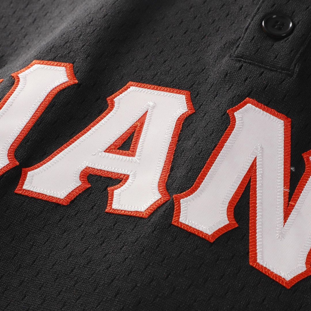 Men's San Francisco Giants Matt Williams Black Batting Practice MLB Baseball Jersey - view 4