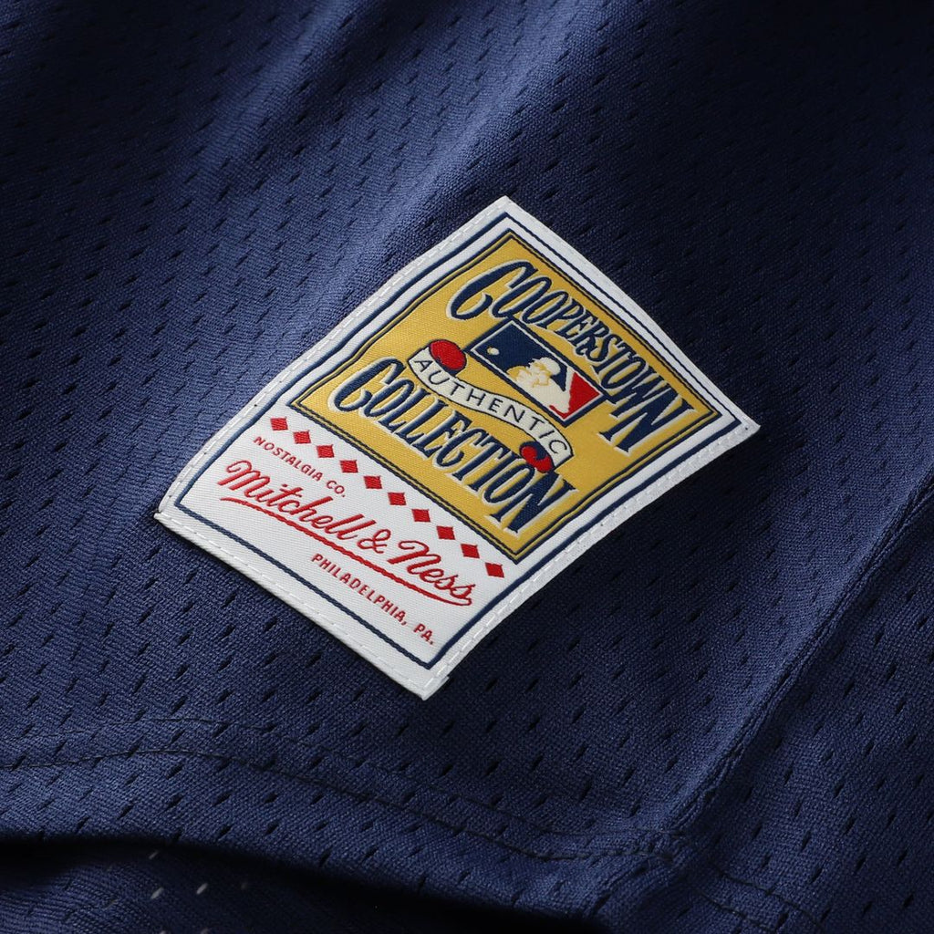 Men's Houston Astros Nolan Ryan Navy Cooperstown Collection Big & Tall Mesh Batting Practice MLB Baseball Jersey - view 7