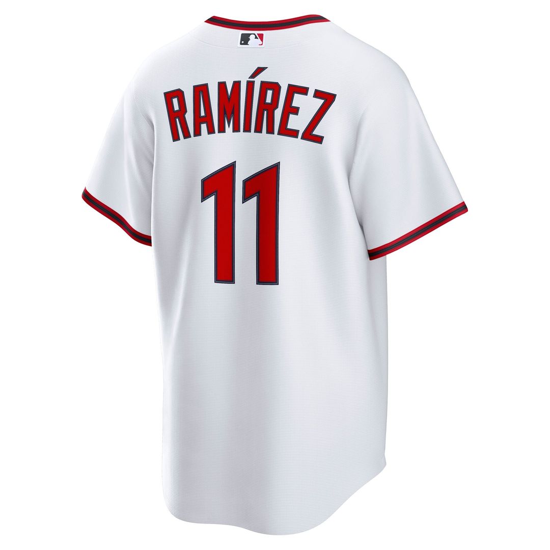 Men's Cleveland Guardians José Ramírez White Home Replica MLB Baseball Jersey - view 3