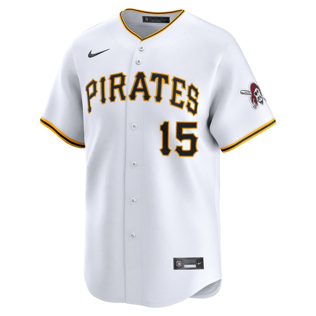 Men's Pittsburgh Pirates Oneil Cruz White Home Limited MLB Baseball Jersey - view 2