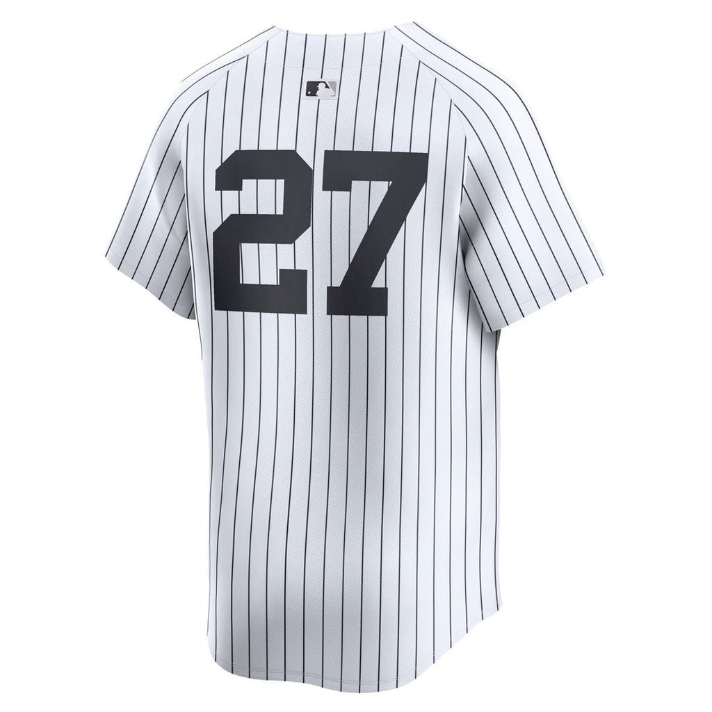 Men's New York Yankees Giancarlo Stanton White Home Limited MLB Baseball Jersey - view 3