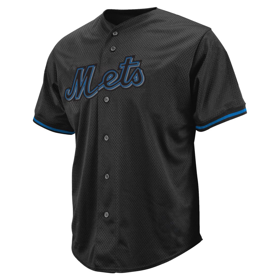 Men's New York Mets Juan Soto Black Big & Tall Pop Fashion MLB Baseball Jersey - view 2