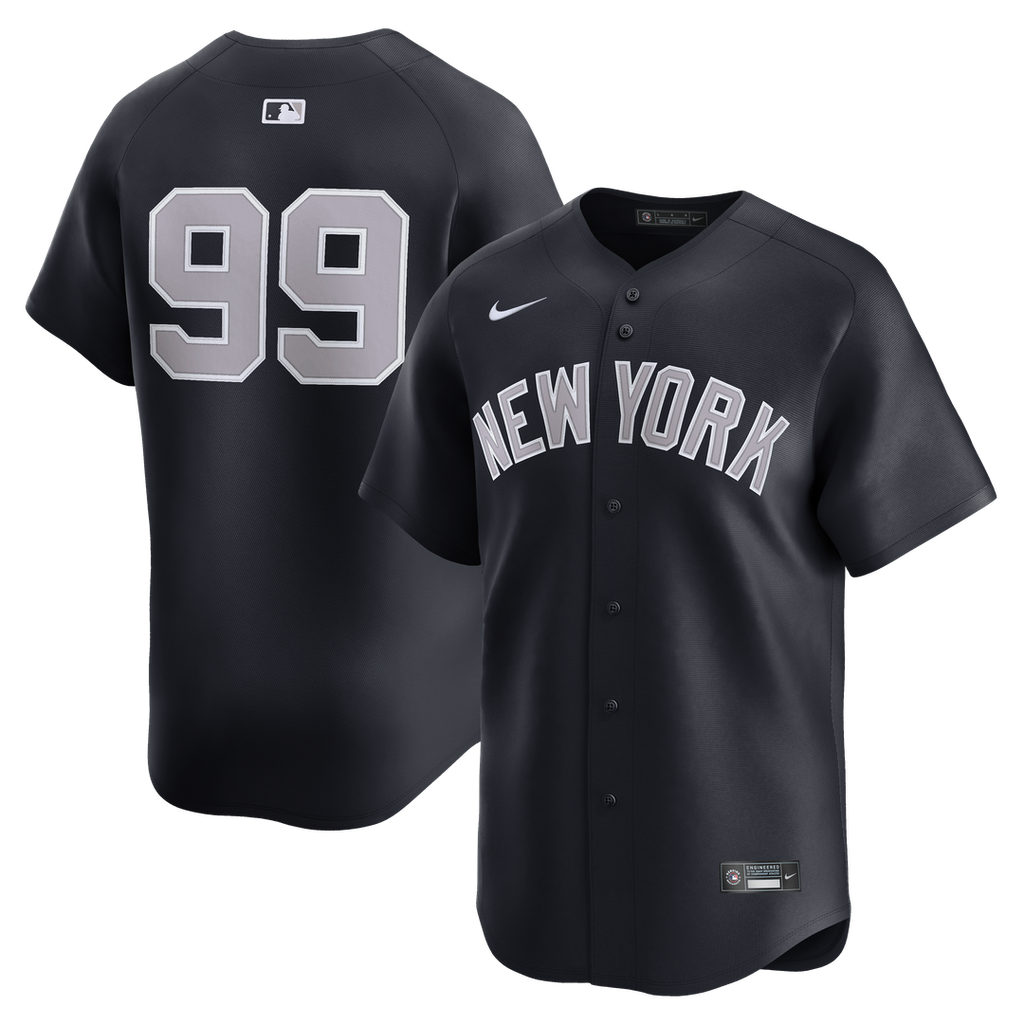 Men's New York Yankees Aaron Judge Navy Alternate Limited MLB Baseball Jersey - view 15