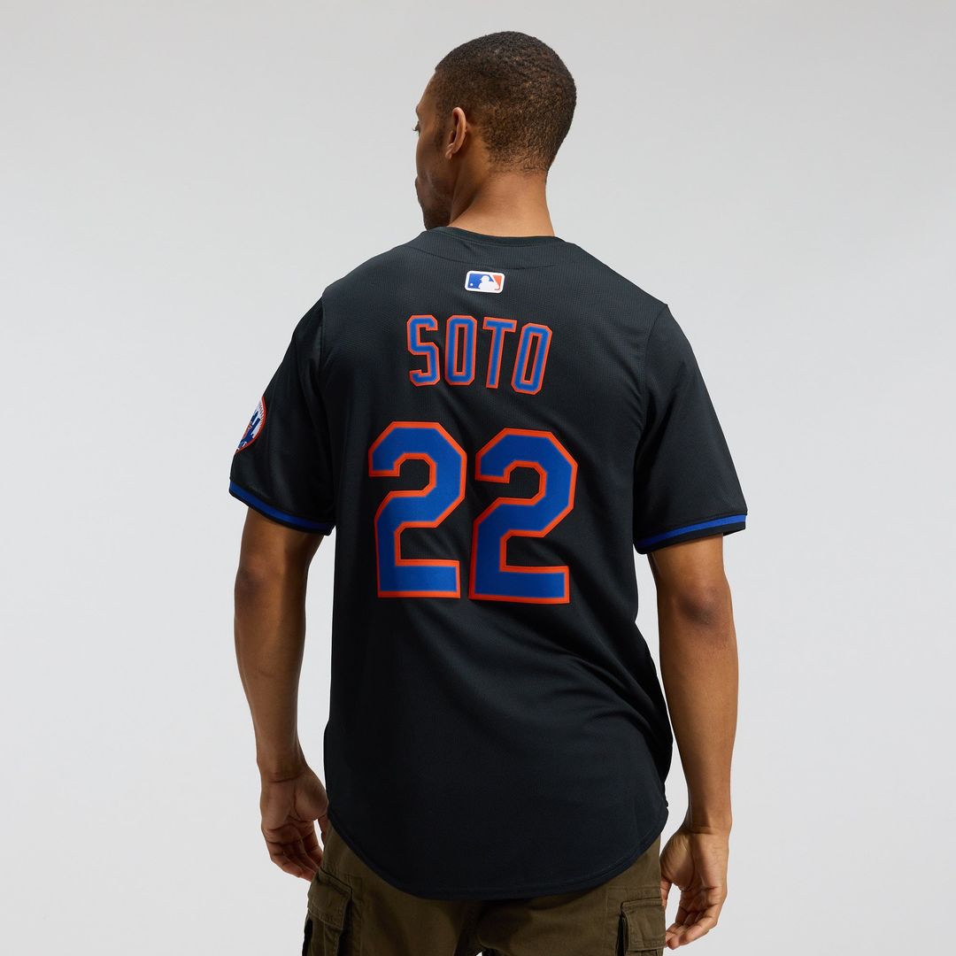 Men's New York Mets Juan Soto Black Alternate Limited MLB Baseball Jersey - view 4