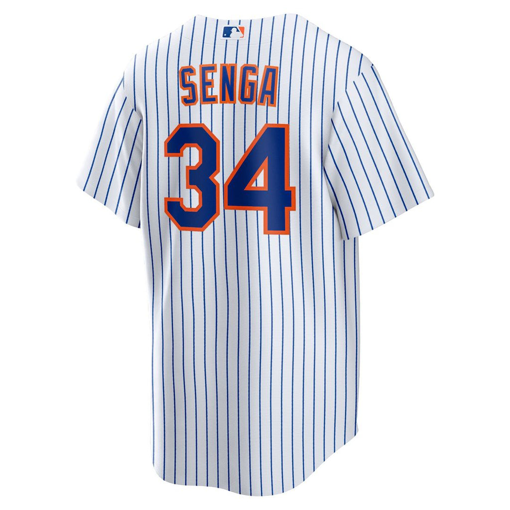 Men's New York Mets Kodai Senga White/Royal Home Replica MLB Baseball Jersey - view 3