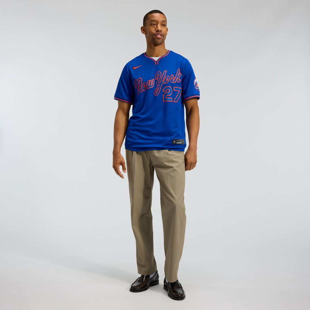Men's New York Mets Mark Vientos Royal Alternate Limited MLB Baseball Jersey - view 5