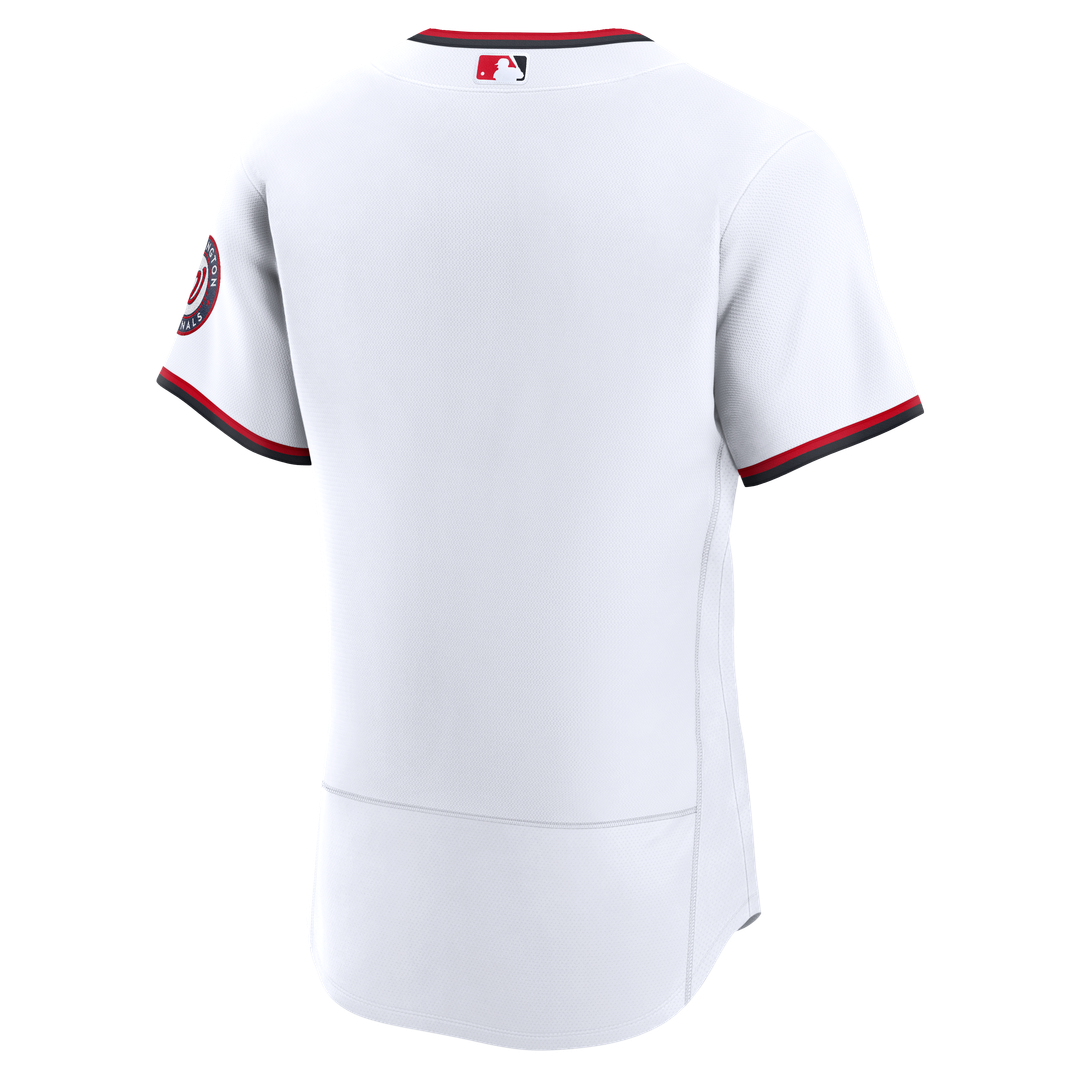 Men's Washington Nationals White Home MLB Baseball Jersey - view 14