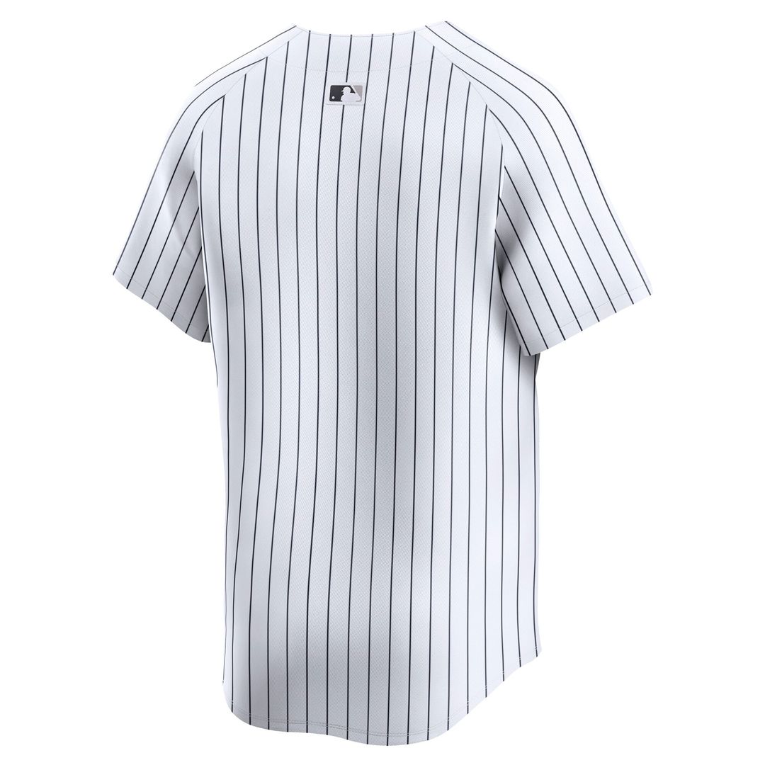 Men's New York Yankees White Home Limited MLB Baseball Jersey - view 3