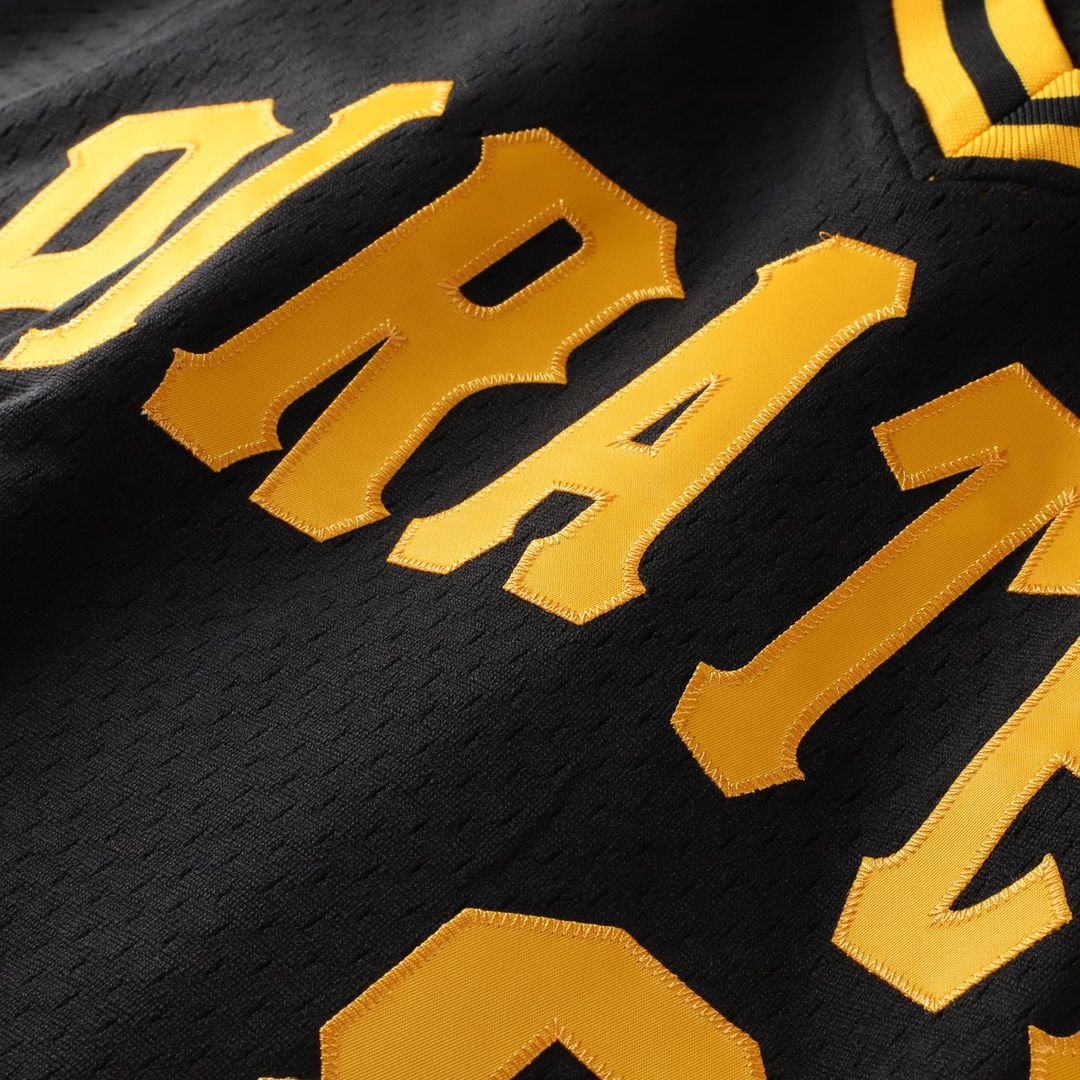 Men's Pittsburgh Pirates Willie Stargell Black Batting Practice MLB Baseball Jersey - view 4