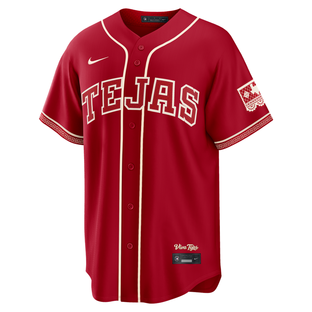 Men's Texas Rangers Joc Pederson Red 2026 City Connect Stadium MLB Baseball Jersey - view 2