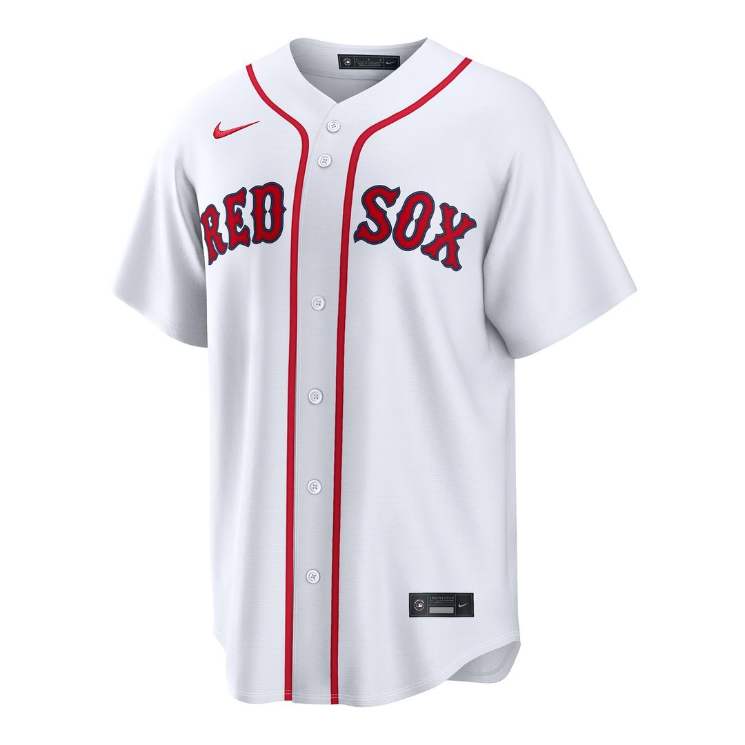 Men's Boston Red Sox Isiah Kiner-Falefa White Home Replica MLB Baseball Jersey - view 2