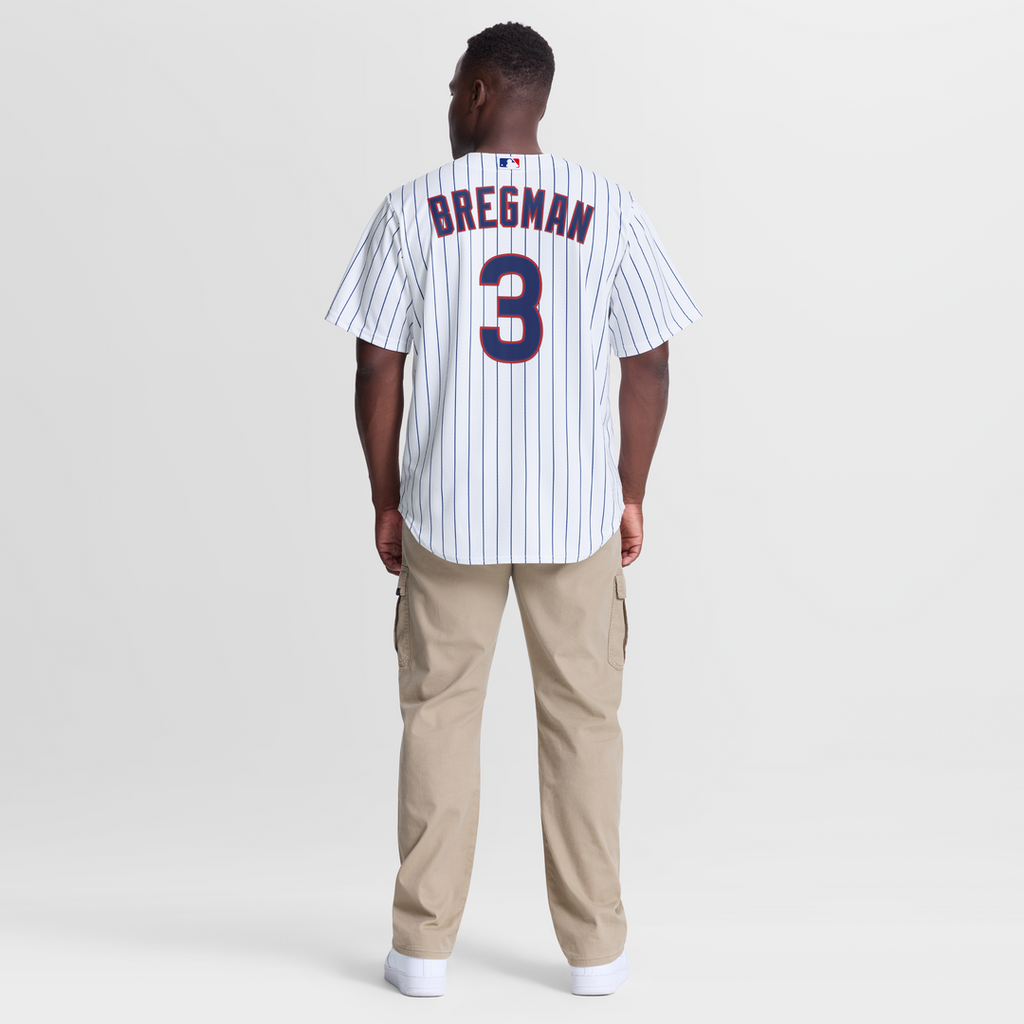Men's Chicago Cubs Alex Bregman White Home Replica MLB Baseball Jersey - view 5