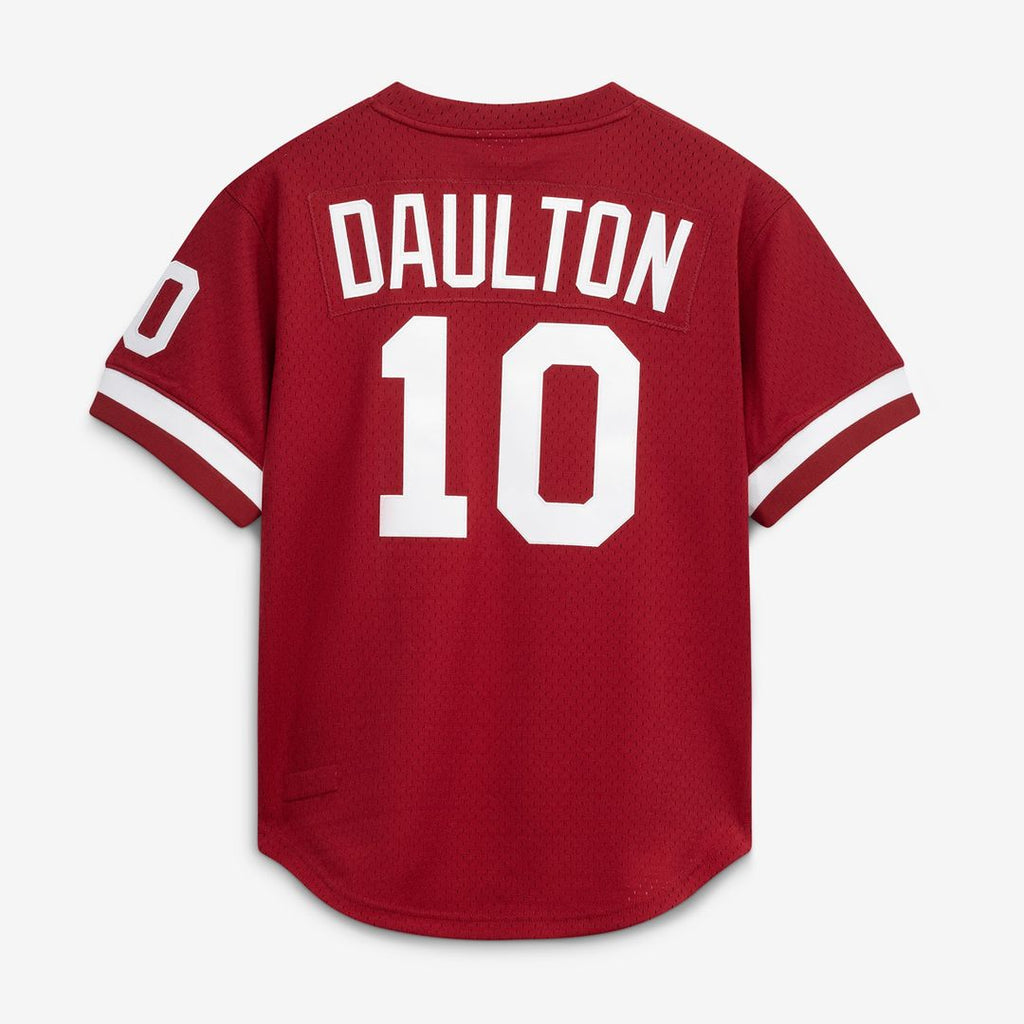 Men's Philadelphia Phillies Darren Daulton Scarlet Batting Practice MLB Baseball Jersey - view 3