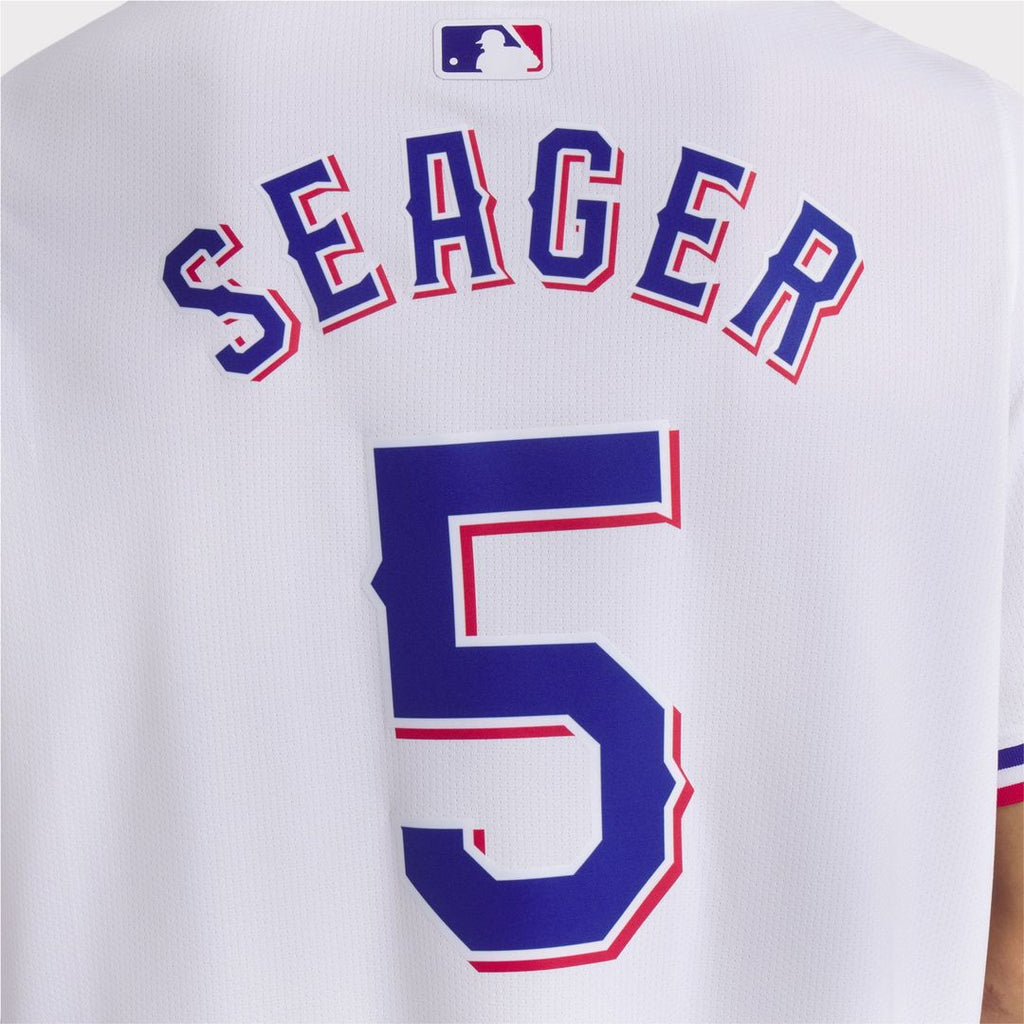 Men's Texas Rangers Corey Seager White Home Limited MLB Baseball Jersey - view 13